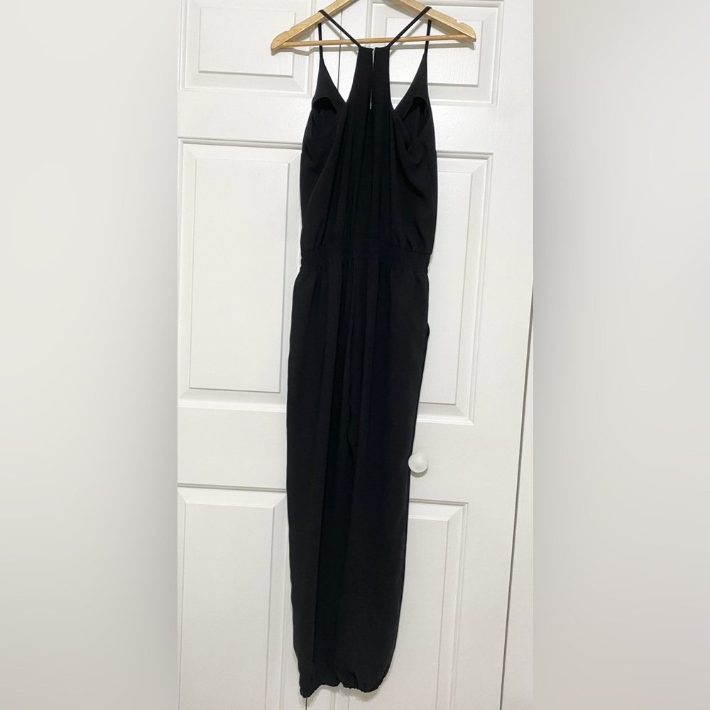 Amanda Uprichard Madison Black Jumpsuit - Picture 3 of 9